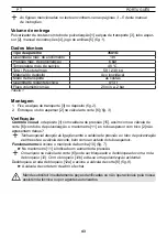 Preview for 43 page of Mesto STABILUS 3541G Instructions For Use Manual