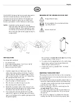 Предварительный просмотр 11 страницы Mestra Boomerang Evolution R-080591 Manual