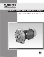 Met-Pro Fybroc series 1530 Installation Manual preview