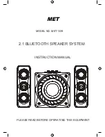 Предварительный просмотр 1 страницы MET MET1339 Instruction Manual