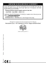 Preview for 20 page of Meta System 80631 Installation Manual