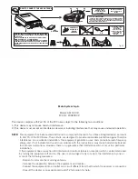 Preview for 3 page of Meta System SAT RC 09 Installation Manual