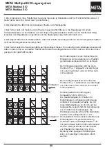 Предварительный просмотр 60 страницы META Multipal S 95312 Mounting And Operating Instructions