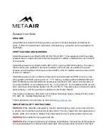 metaair Eyewear User Manual preview