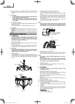 Предварительный просмотр 14 страницы Metabo HPT C 10FCG Safety Instructions And Instruction Manual