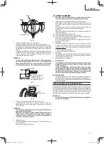 Предварительный просмотр 29 страницы Metabo HPT C 10FCG Safety Instructions And Instruction Manual