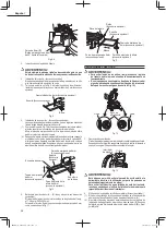 Предварительный просмотр 38 страницы Metabo HPT C 10FCG Safety Instructions And Instruction Manual