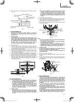 Предварительный просмотр 39 страницы Metabo HPT C 10FCG Safety Instructions And Instruction Manual