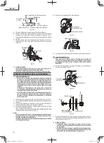 Предварительный просмотр 42 страницы Metabo HPT C 10FCG Safety Instructions And Instruction Manual