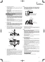 Предварительный просмотр 43 страницы Metabo HPT C 10FCG Safety Instructions And Instruction Manual