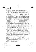 Preview for 6 page of Metabo HPT C 1810DFA Instruction Manual