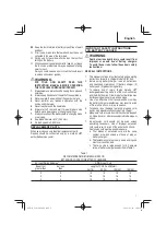 Preview for 7 page of Metabo HPT C 1810DFA Instruction Manual