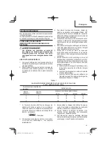 Preview for 43 page of Metabo HPT C 1810DFA Instruction Manual