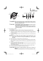 Preview for 33 page of Metabo HPT C12FDHB Safety Instructions And Instruction Manual