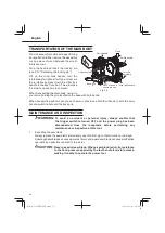 Preview for 34 page of Metabo HPT C12FDHB Safety Instructions And Instruction Manual