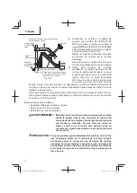 Preview for 70 page of Metabo HPT C12FDHB Safety Instructions And Instruction Manual