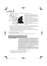 Preview for 72 page of Metabo HPT C12FDHB Safety Instructions And Instruction Manual