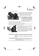 Preview for 91 page of Metabo HPT C12FDHB Safety Instructions And Instruction Manual