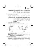 Preview for 107 page of Metabo HPT C12FDHB Safety Instructions And Instruction Manual