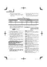 Preview for 6 page of Metabo HPT C18DBAL Safety Instructions And Instruction Manual