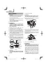 Preview for 16 page of Metabo HPT C18DBAL Safety Instructions And Instruction Manual