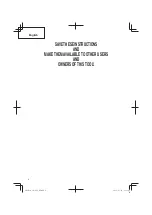 Preview for 34 page of Metabo HPT C18DBAL Safety Instructions And Instruction Manual