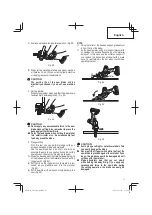 Preview for 43 page of Metabo HPT C18DBAL Safety Instructions And Instruction Manual