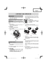 Preview for 57 page of Metabo HPT C18DBAL Safety Instructions And Instruction Manual