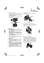 Preview for 83 page of Metabo HPT C18DBAL Safety Instructions And Instruction Manual