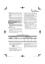 Preview for 116 page of Metabo HPT C18DBAL Safety Instructions And Instruction Manual