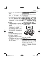 Preview for 118 page of Metabo HPT C18DBAL Safety Instructions And Instruction Manual