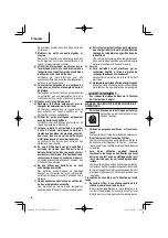 Предварительный просмотр 26 страницы Metabo HPT DS 18DC Safety Instructions And Instruction Manual