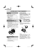 Предварительный просмотр 34 страницы Metabo HPT DS 18DC Safety Instructions And Instruction Manual