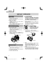 Предварительный просмотр 58 страницы Metabo HPT DS 18DC Safety Instructions And Instruction Manual