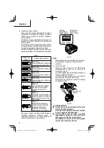 Предварительный просмотр 66 страницы Metabo HPT DS 18DC Safety Instructions And Instruction Manual