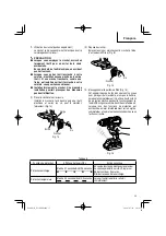 Preview for 35 page of Metabo HPT DS 18DDX Manual