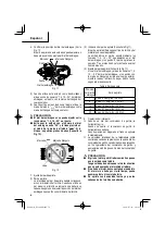 Preview for 54 page of Metabo HPT DS 18DDX Manual