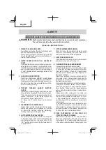 Preview for 4 page of Metabo HPT EC 1315S Instruction Manual And Safety Instructions