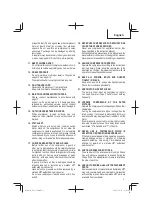 Preview for 5 page of Metabo HPT EC 1315S Instruction Manual And Safety Instructions