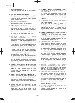 Preview for 16 page of Metabo HPT EC 2610EA Instruction Manual And Safety Instructions