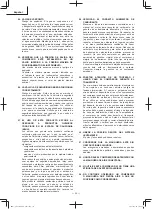 Preview for 30 page of Metabo HPT EC 2610EA Instruction Manual And Safety Instructions