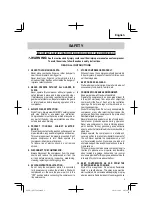 Preview for 3 page of Metabo HPT EC 710SA Instruction Manual And Safety Instructions