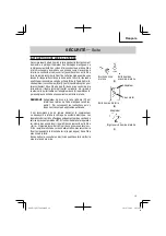 Preview for 19 page of Metabo HPT EC 710SA Instruction Manual And Safety Instructions