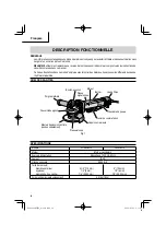 Предварительный просмотр 22 страницы Metabo HPT G 12BYEQ2 Safety Instructions And Instruction Manual