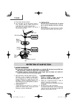 Предварительный просмотр 26 страницы Metabo HPT G 12BYEQ2 Safety Instructions And Instruction Manual