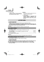 Предварительный просмотр 28 страницы Metabo HPT G 12BYEQ2 Safety Instructions And Instruction Manual