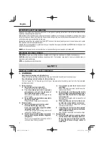 Preview for 2 page of Metabo HPT G 12SQ2 Safety Instructions And Instruction Manual