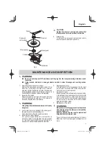 Preview for 11 page of Metabo HPT G 12SQ2 Safety Instructions And Instruction Manual