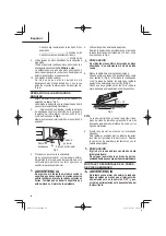 Preview for 34 page of Metabo HPT G 12SQ2 Safety Instructions And Instruction Manual