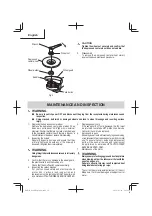 Предварительный просмотр 12 страницы Metabo HPT G 12SR4 Safety Instructions And Instruction Manual